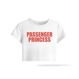 Passenger Princess | Lavender/White Baby Tee