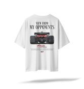 View From My Opponents | White Oversized Tee