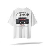 View From My Opponents | White Oversized Tee
