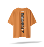 Norris 4 - McLaren F1 Racing[Embroidered Front Logos/Printed Back] | Papaya Oversized Tee