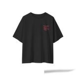 Black Sabbath - Paranoid[EMBRD Front/PRNTD Back] | Black Oversized Tee