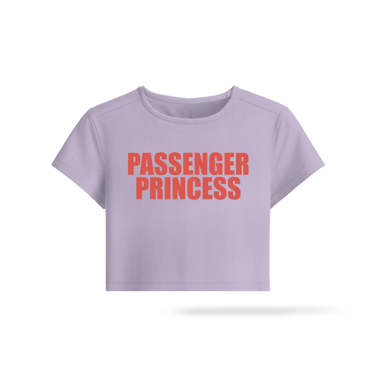 Passenger Princess | Lavender/White Baby Tee