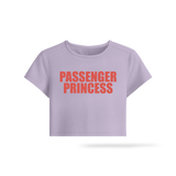 Passenger Princess | Lavender/White Baby Tee