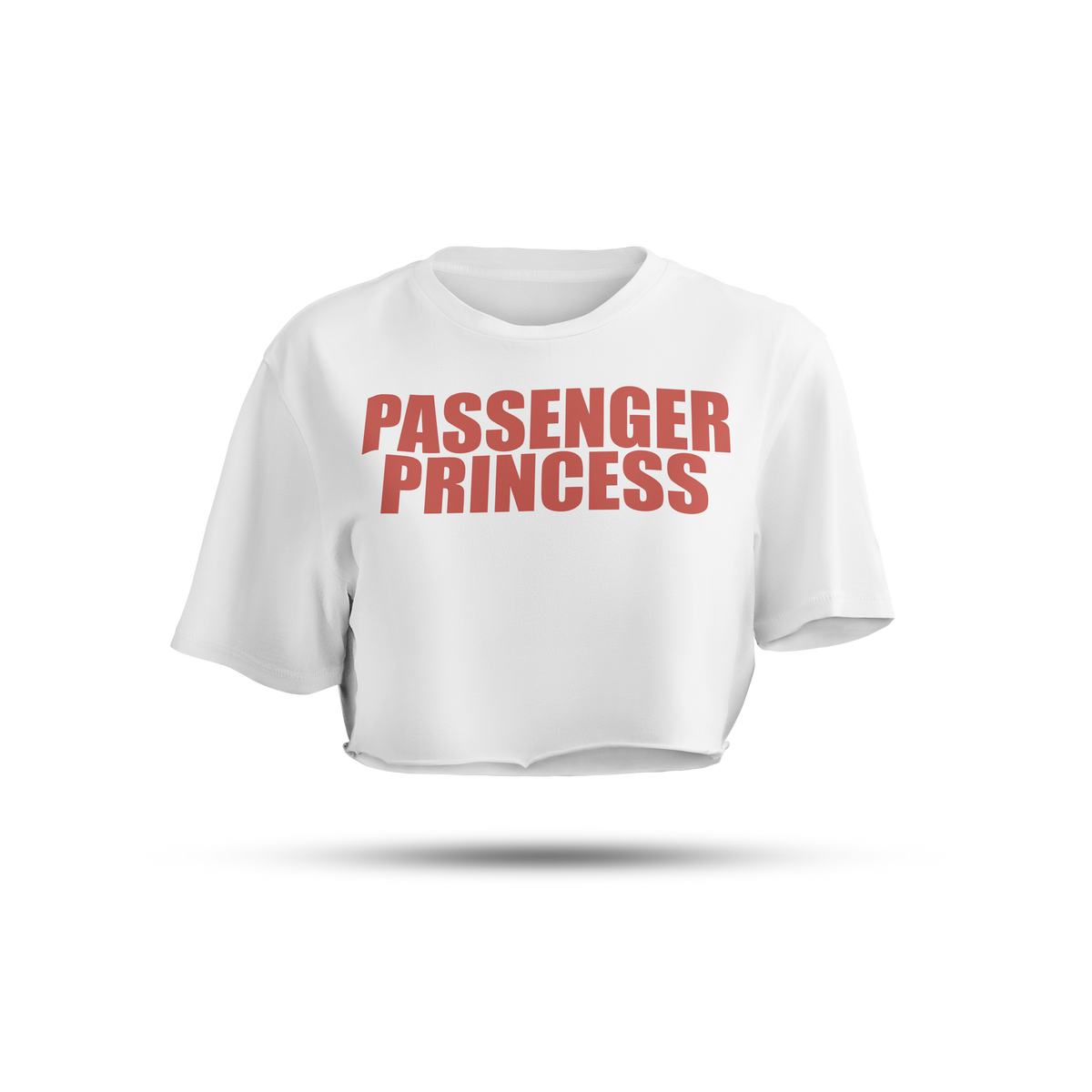 Passenger Princess | Lavender/White Crop Tee