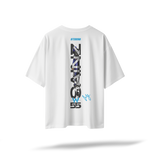 55 Sainz - Williams F1 Racing[Embroidered Front Logos/Printed Back] | White Oversized Tee